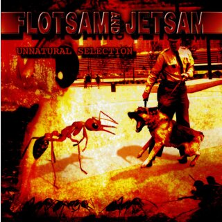FLOTSAM AND JETSAM -- Unnatural Selection  LP  SPLATTER