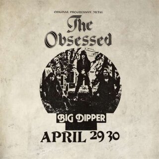 THE OBSESSED -- Live at Big Dipper  LP  SILVER