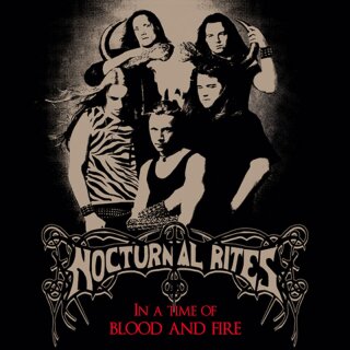 NOCTURNAL RITES -- In a Time of Blood and Fire  LP  BLACK