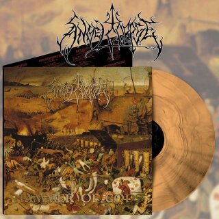 ANGELCORPSE -- Hammer of Gods  LP  BEER MARBLED