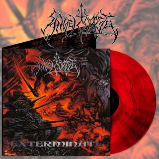 ANGELCORPSE -- Exterminate  LP  RED MARBLED