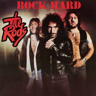THE RODS -- Rock Hard  LP  SILVER