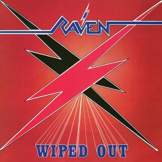 RAVEN -- Wiped Out  LP+7"  BLACK
