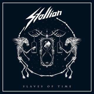 STALLION -- Slaves of Time  LP  BLACK