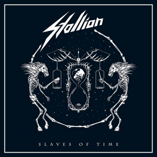 STALLION -- Slaves of Time  LP  SPLATTER