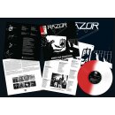 RAZOR -- Armed and Dangerous  LP  RED/ WHITE BI-COLOR