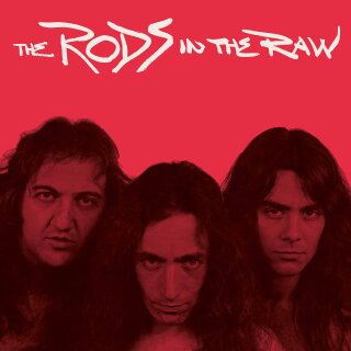 THE RODS -- In the Raw  LP  HOT PINK/ BLACK  BI-COLOR