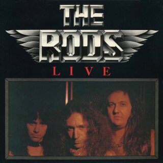 THE RODS -- Live  LP  RED