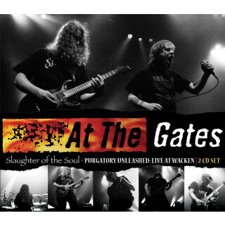 AT THE GATES -- Slaughter of the Soul/ Purgatory Unleashed Live at Wacken  DCD