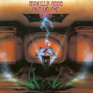 MANILLA ROAD -- Out of the Abyss  LP  SPLATTER