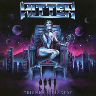 HITTEN -- Triumph & Tragedy  LP  WHITE