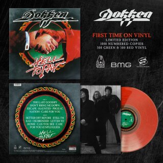DOKKEN -- Hell to Pay  LP  RED