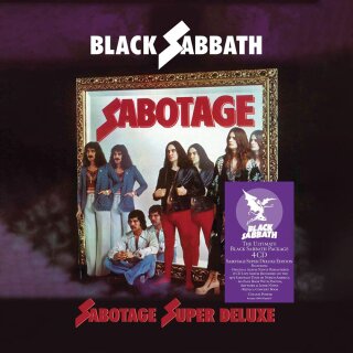 BLACK SABBATH -- Sabotage  SUPER DELUXE 4CD BOX SET