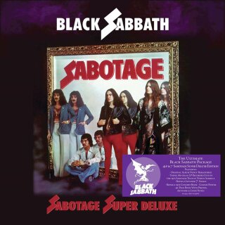 BLACK SABBATH -- Sabotage  SUPER DELUXE 4LP+7" BOX SET
