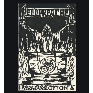 HELLPREACHER -- Resurrection  7"  BLACK