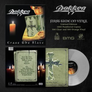 DOKKEN -- Erase the Slate  LP  CLEAR