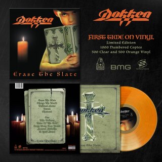 DOKKEN -- Erase the Slate  LP  ORANGE
