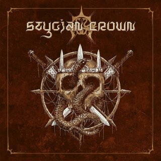 STYGIAN CROWN -- s/t  LP  BLACK  2nd press standard cover