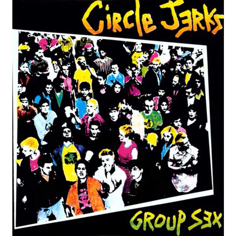 Circle Jerks Group Sex 40th Anniversary Edition Lp Yellow