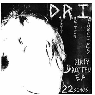 D.R.I. -- Dirty Rotten  EP  12"  BLACK