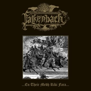 FALKENBACH -- ... en their medh riki fara ... LP  BLACK