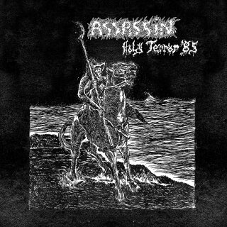 ASSASSIN -- Holy Terror  LP  MARBLED