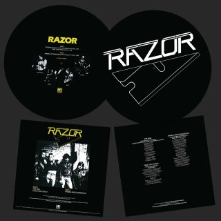 RAZOR -- Armed and Dangerous  UNCUT SHAPE