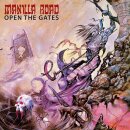 MANILLA ROAD -- Open the Gates  LP  SPLATTER...