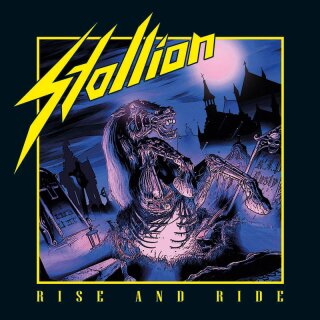 STALLION -- Rise and Ride  LP  MARBLED