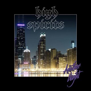 HIGH SPIRITS -- Another Night  LP  CLEAR/ PURPLE  BI-COLOR