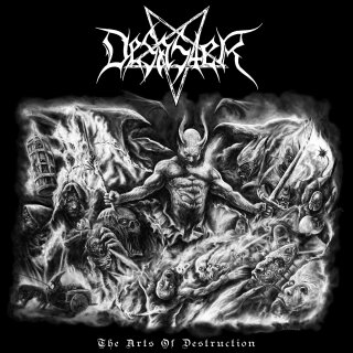 DESASTER -- The Arts of Destruction  LP  SPLATTER