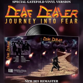 DEAF DEALER -- Journey Into Fear  LP  BLACK