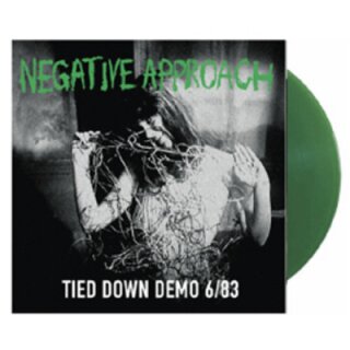 NEGATIVE APPROACH -- Tied Down Demo - Complete Session  LP  GREEN