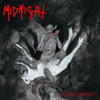 MIDNIGHT -- Rebirth by Blasphemy  LP  BLACK