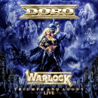 WARLOCK -- Triumph and Agony Live   CD+BLU RAY