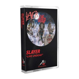 SLAYER -- Live Undead  MC  TAPE