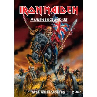 IRON MAIDEN -- Maiden England 88  2DVD