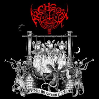 ARCHGOAT -- Worship The Eternal Darkness  LP  RED/ BLACK