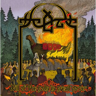 SCALD -- Will of the Gods is Great Power  LP  BI-COLOR