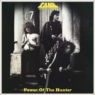 TANK -- Power of the Hunter  LP+7"  WHITE/ BLACK SPLATTER
