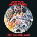 TANK -- This Means War  LP+7"  LTD  MULTI SPLATTER