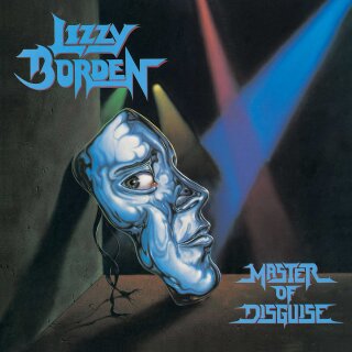 LIZZY BORDEN -- Master of Disguise  DLP  BLUE/ BLACK MARBLED