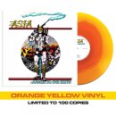 ASIA -- Armed to the Teeth  LP  ORANGE/ YELLOW