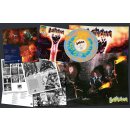 DESTRUCTION -- Infernal Overkill  LP  ORANGE/ BLUE MIXED...