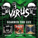 VIRUS -- Scarred for Life  3CD