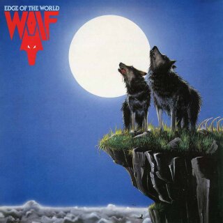 WOLF -- Edge of the World  LP  SPLATTER