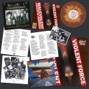 VIOLENT FORCE -- Malevolent Assault of Tomorrow  LP  SPLATTER