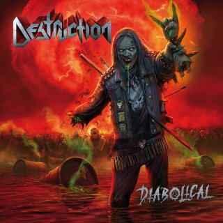 DESTRUCTION -- Diabolical  LP  BLACK