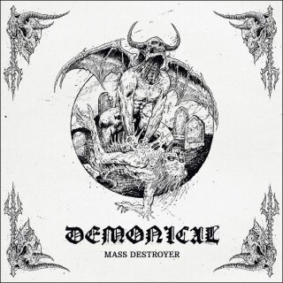 DEMONICAL -- Mass Destroyer  CD BOX  CLAM SHELL