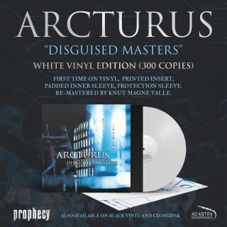 ARCTURUS -- Disguised Masters  LP  WHITE